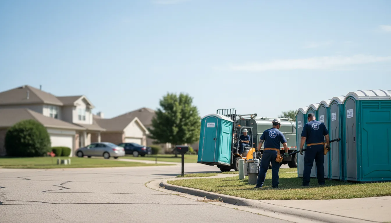 Porta Potty Rental in Lincoln, IL near me